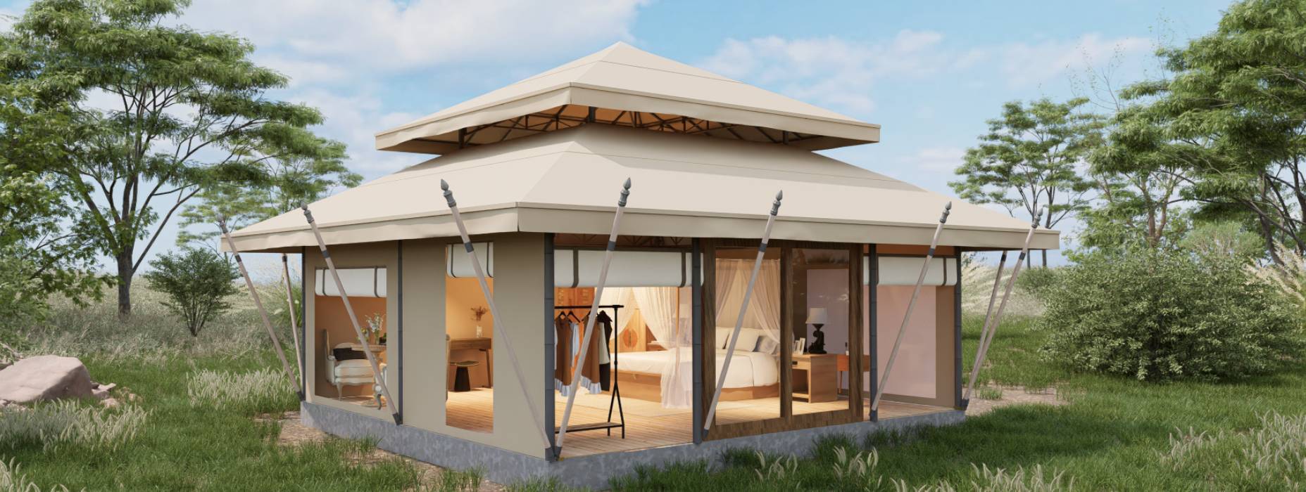 霍山县户外野奢帐篷